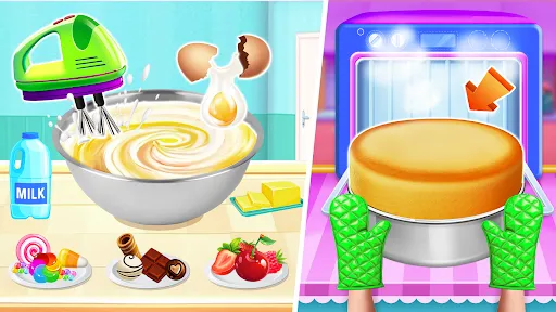 Скриншот 3 — Cake Maker: DIY Cake Games