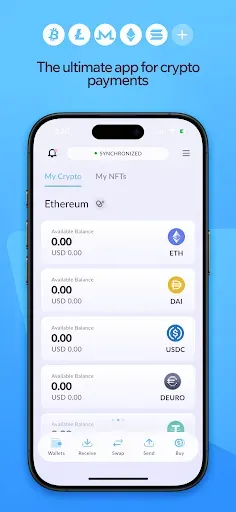 Скриншот 5 — Cake Wallet: Crypto, Made Easy