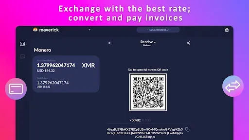 Скриншот 8 — Cake Wallet: Crypto, Made Easy