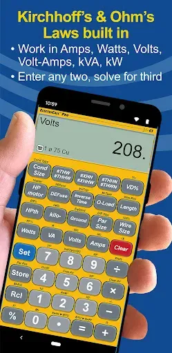 Скриншот 4 — ElectriCalc Pro Calculator