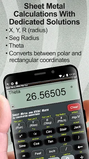 Скриншот 5 — HVAC & Sheet Metal Calculator