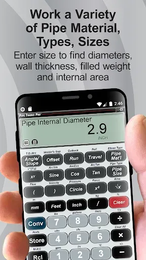 Скриншот 6 — Pipe Trades Pro Calculator