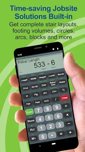 Скриншот 3 — Concrete Calc Pro Calculator