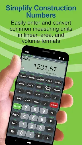 Скриншот 4 — Concrete Calc Pro Calculator