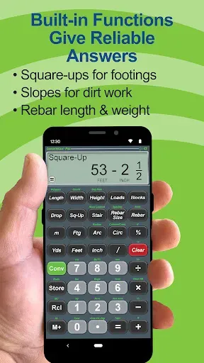 Скриншот 6 — Concrete Calc Pro Calculator