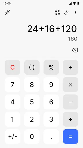 Скриншот 1 — Calculator