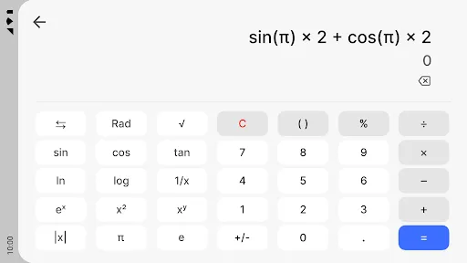 Скриншот 2 — Calculator