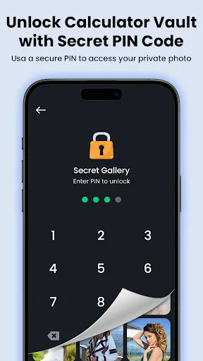 Скриншот 2 — Calculator App Lock - Hide App