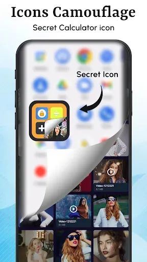 Скриншот 2 — Calculator Vault: Hide Photos