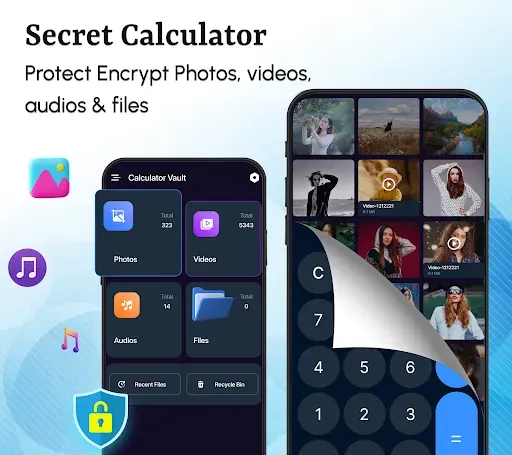 Скриншот 6 — Calculator Vault: Hide Photos