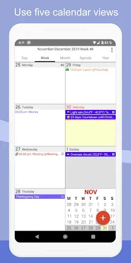 Скриншот 6 — CalenGoo - Calendar and Tasks