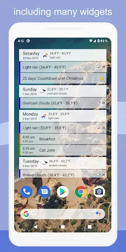 Скриншот 8 — CalenGoo - Calendar and Tasks