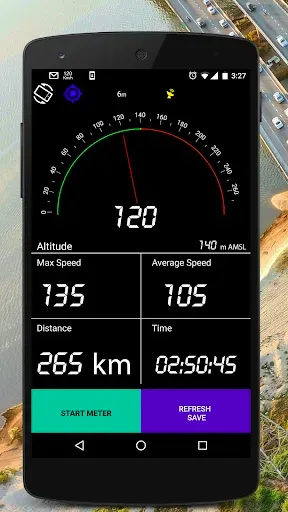 Скриншот 1 — GPS Спидометр- PRO
