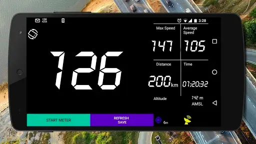 Скриншот 2 — GPS Спидометр- PRO