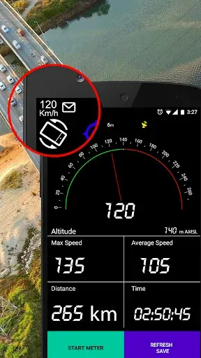 Скриншот 3 — GPS Спидометр- PRO