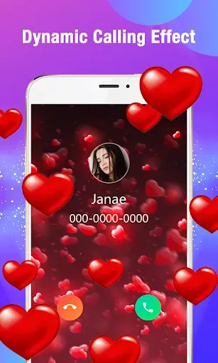 Скриншот 1 — Color Phone: Caller Screen App