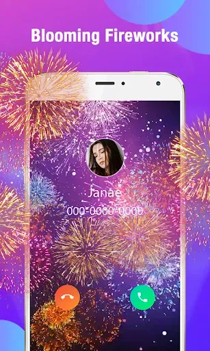 Скриншот 3 — Color Phone: Caller Screen App