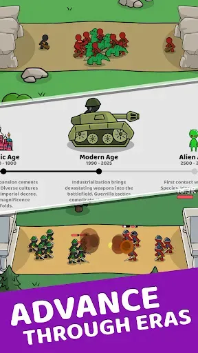Скриншот 5 — Casual War: Эволюция и Битва