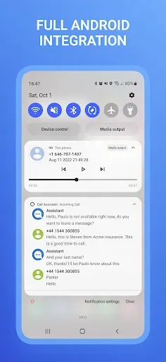 Скриншот 4 — AI Call Assistant & Screener