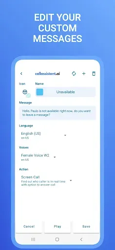Скриншот 8 — AI Call Assistant & Screener
