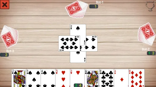 Скриншот 1 — Callbreak Master - Card Game
