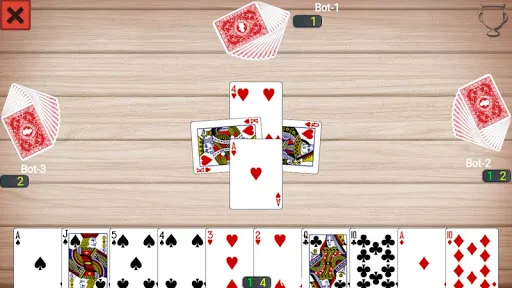 Скриншот 2 — Callbreak Master - Card Game