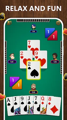 Скриншот 2 — Callbreak - Card Game Offline