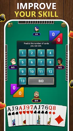 Скриншот 3 — Callbreak - Card Game Offline