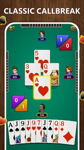 Скриншот 6 — Callbreak - Card Game Offline
