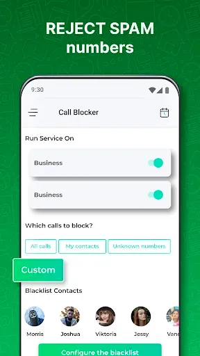 Скриншот 2 — Spam Call Blocker: Block Calls