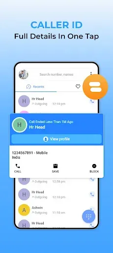 Скриншот 1 — Spam Call Blocker - Caller ID
