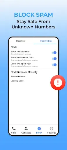 Скриншот 2 — Spam Call Blocker - Caller ID