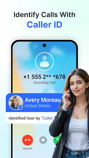 Скриншот 1 — Caller ID: Spam Call Blocker