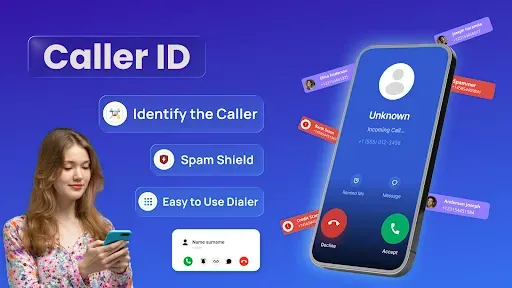 Скриншот 1 — Caller ID: Lookup phone Number