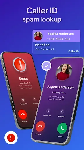 Скриншот 2 — Caller ID: Lookup phone Number