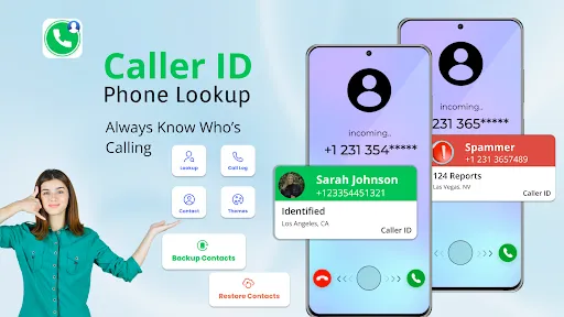 Скриншот 1 — Caller ID-Reverse Phone Lookup
