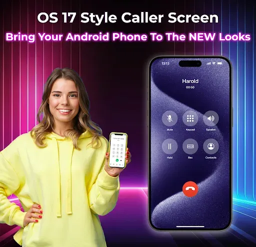 Скриншот 2 — iCall - Phone Dialer Screen