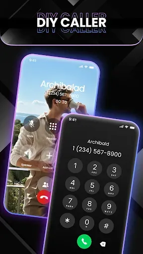 Скриншот 1 — Phone Dialer: Call Themes