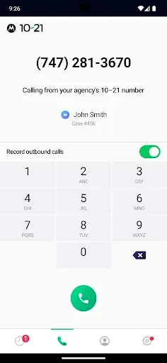 Скриншот 1 — 10-21 Police Phone
