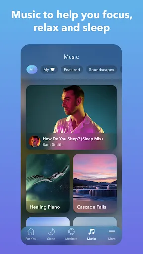Скриншот 6 — Calm - Sleep, Meditate, Relax