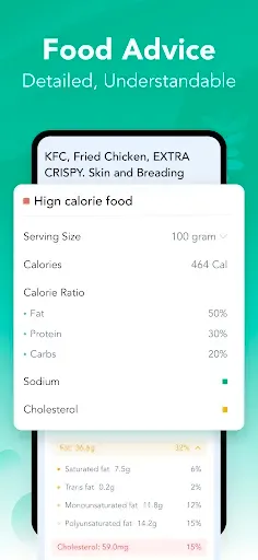 Скриншот 6 — Simple Calorie & Macro Tracker