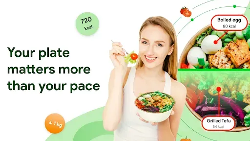 Скриншот 1 — Calora: AI Calorie Counter