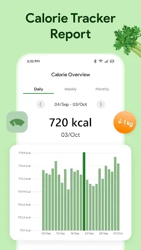 Скриншот 6 — Calora: AI Calorie Counter