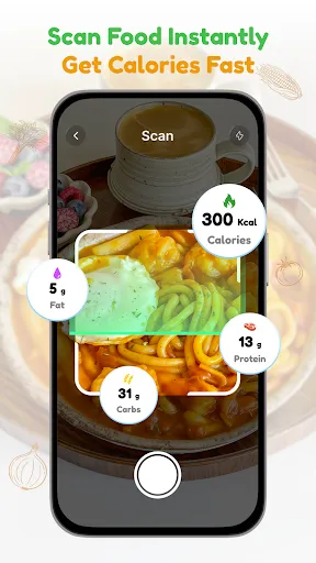 Скриншот 1 — AI Weight & Calorie Tracker