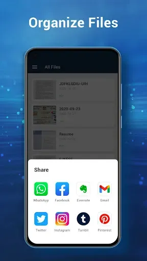 Скриншот 5 — AnyScanner-PDF scanner, OCR,