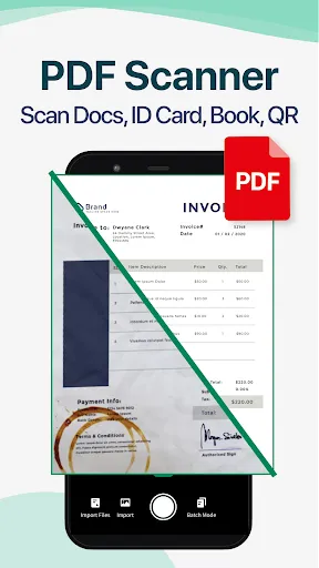 Скриншот 2 — OKEN - CamScanner, PDF scanner