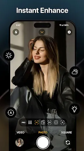 Скриншот 5 — Camera phone 15 Pro Max OS 17