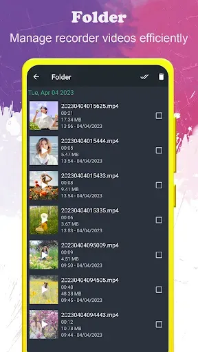 Скриншот 4 — фоновый видеомагнитофон