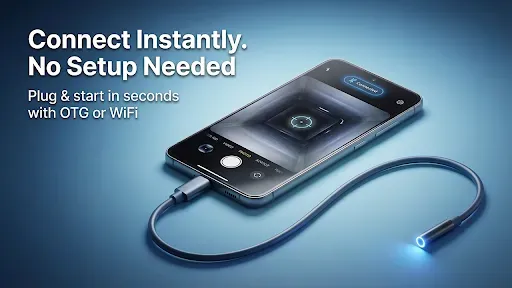 Скриншот 1 — Camera Endoscope HD