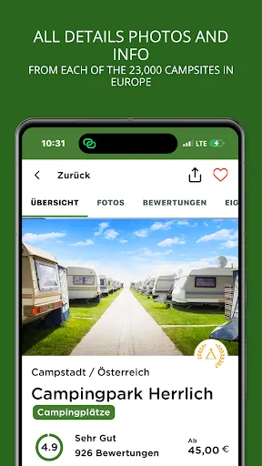 Скриншот 4 — camping.info - The CAMPING APP